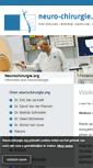 Mobile Screenshot of neuro-chirurgie.org