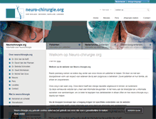 Tablet Screenshot of neuro-chirurgie.org